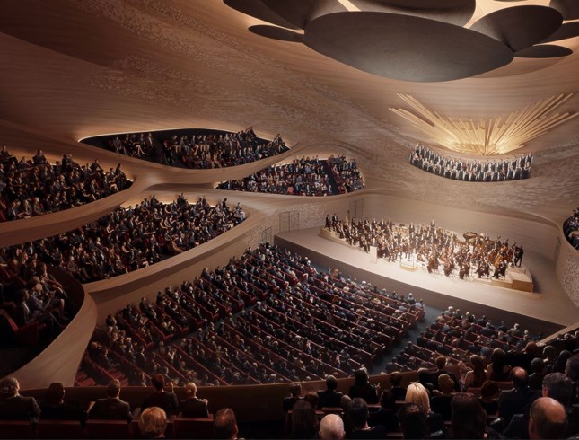Marshall Day working with Zaha Hadid Architects to design Sverdlovsk Philharmonic Concert Hall 
