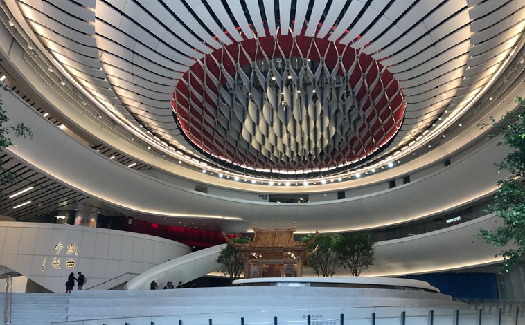 Our HK team tours the new Xiqu Centre with the American Acoustical Society